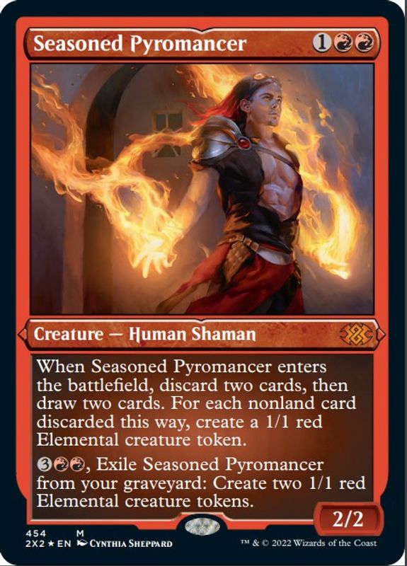 Seasoned Pyromancer (Foil Etched) - 454 - Mythic