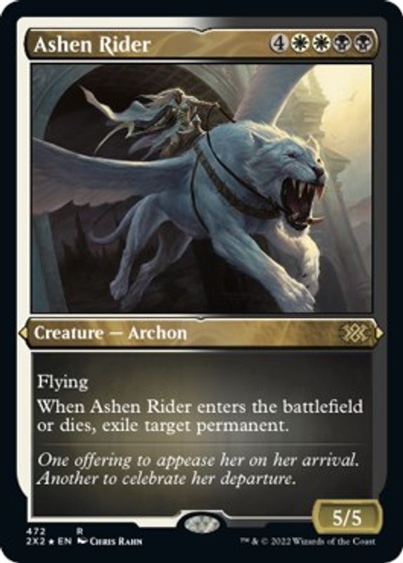 Ashen Rider (Foil Etched) - 472 - Rare