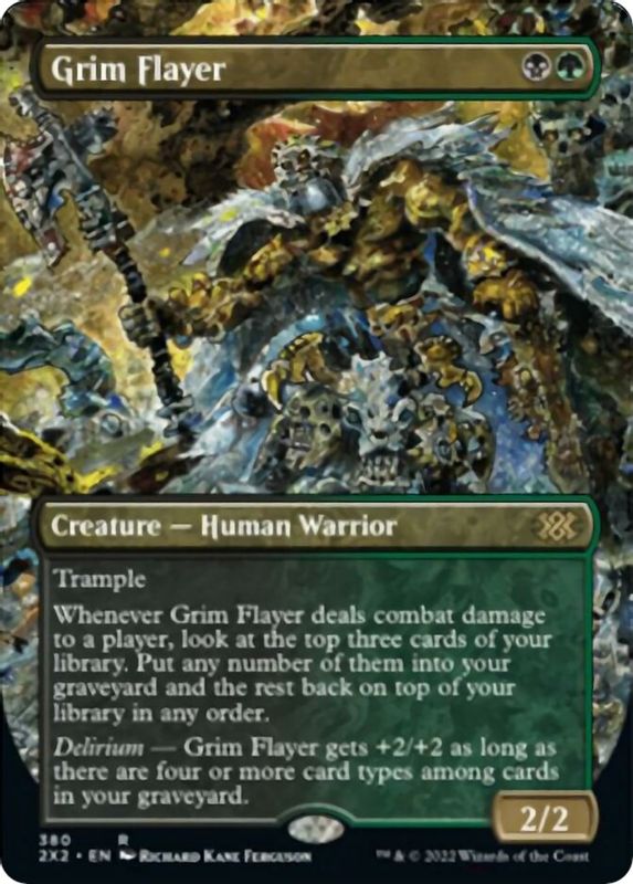 Grim Flayer (Borderless) - 380 - Rare