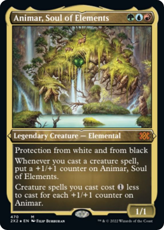 Animar, Soul of Elements (Foil Etched) - 470 - Mythic