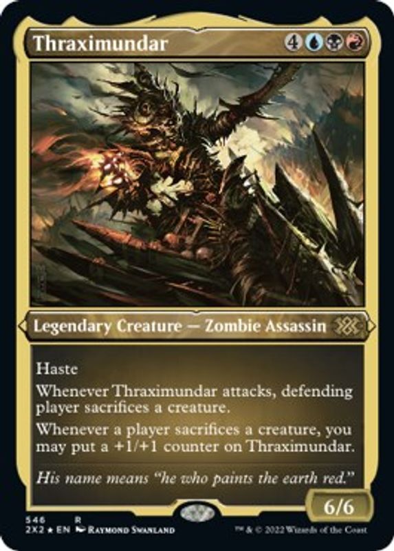 Thraximundar (Foil Etched) - 546 - Rare