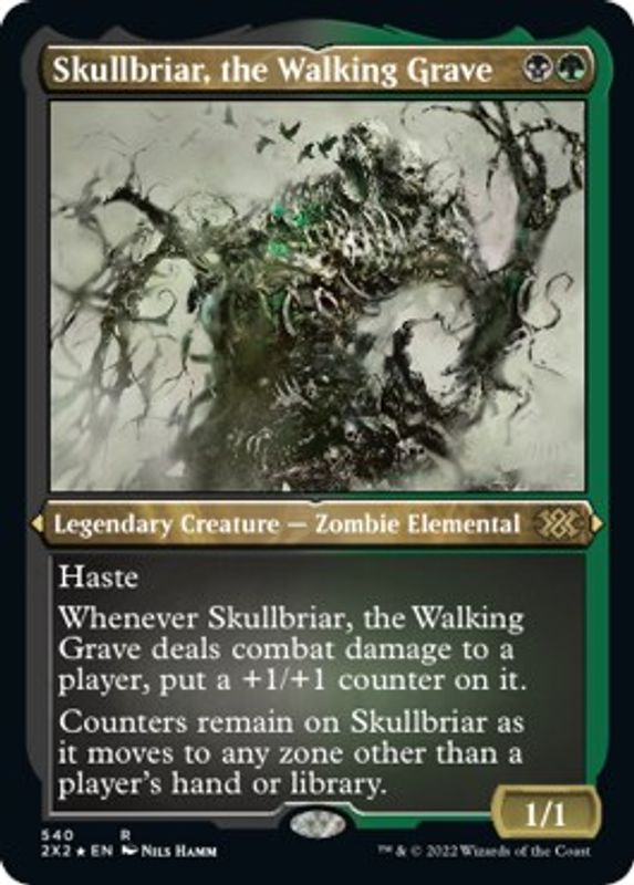 Skullbriar, the Walking Grave (Foil Etched) - 540 - Rare