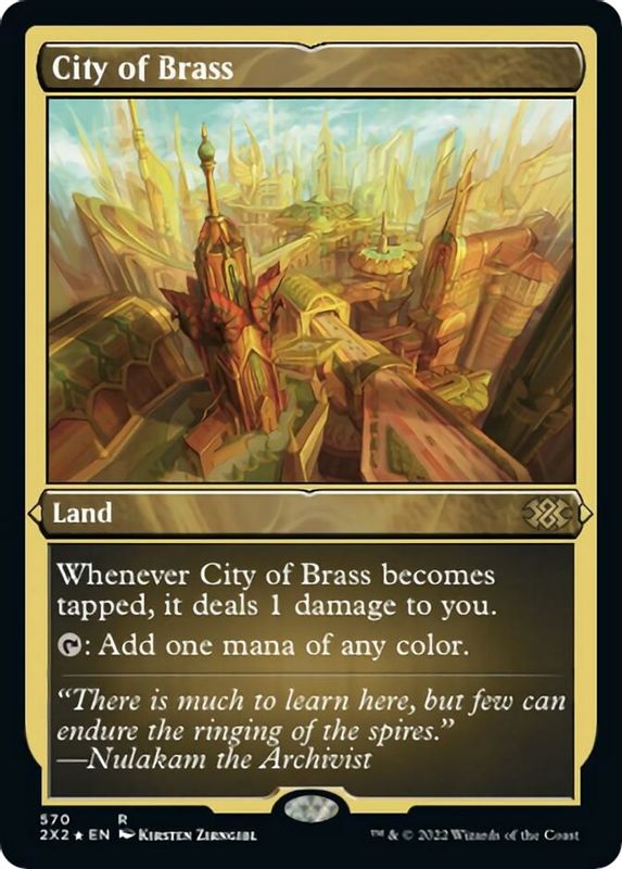 City of Brass (Foil Etched) - 570 - Rare