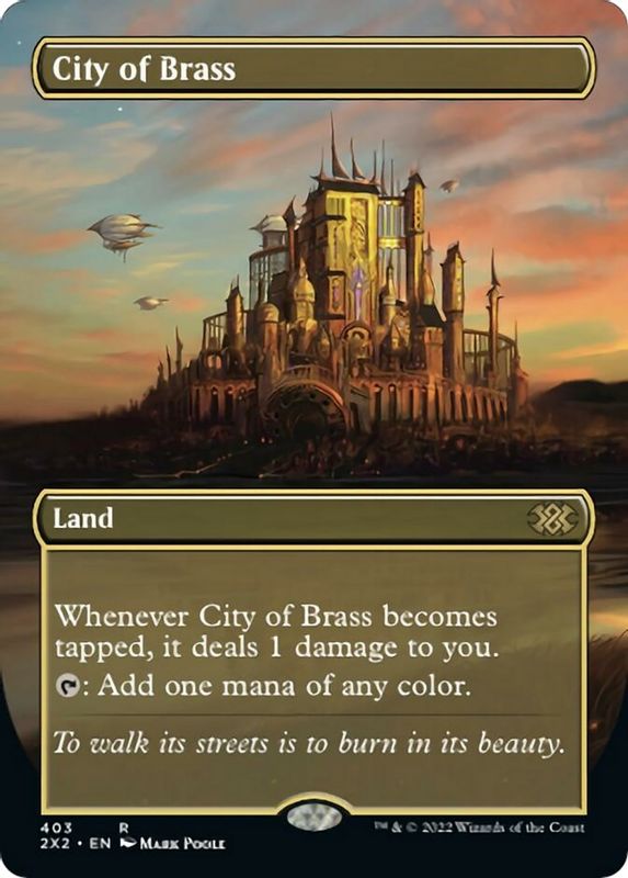 City of Brass (Borderless) - 403 - Rare