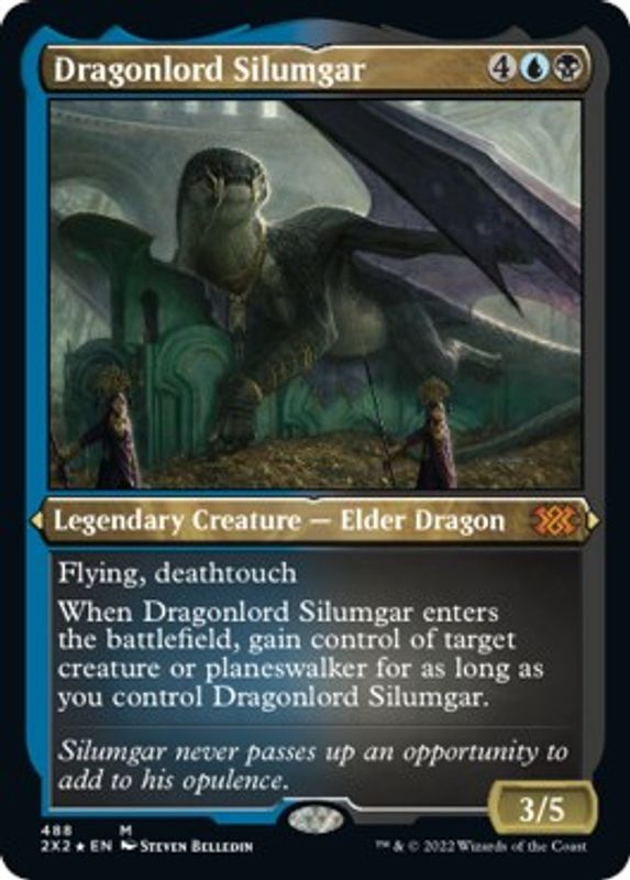 Dragonlord Silumgar (Foil Etched) - 488 - Mythic