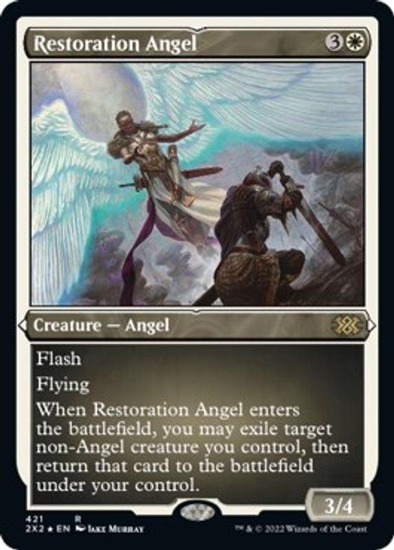 Restoration Angel (Foil Etched) - 421 - Rare