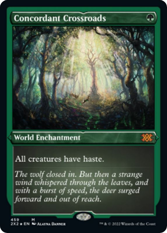 Concordant Crossroads (Foil Etched) - 459 - Mythic