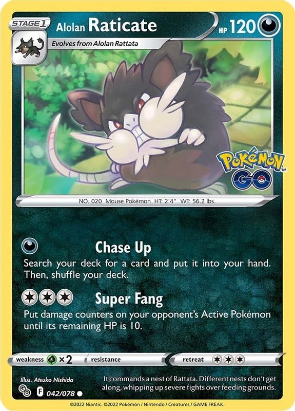 Alolan Raticate - 042/078 - Common