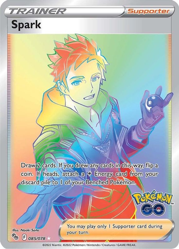 Spark (Secret) - 085/078 - Secret Rare