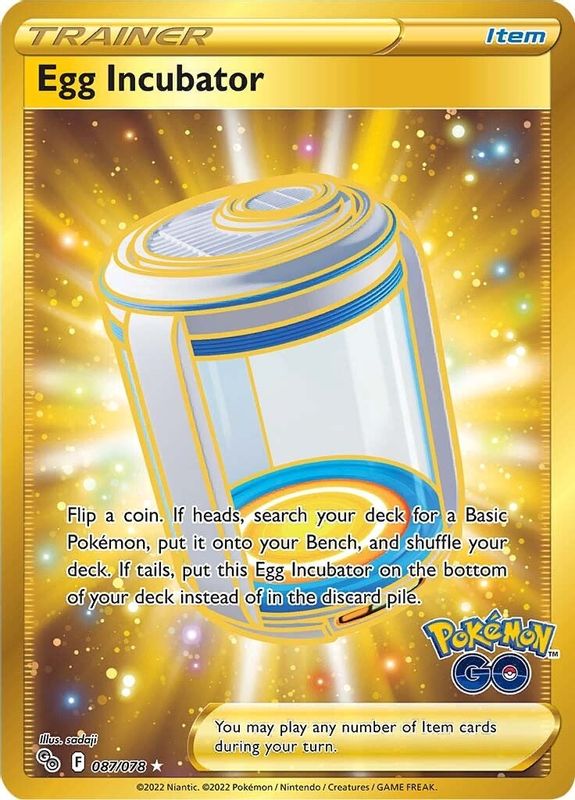 Egg Incubator (Secret) - 087/078 - Secret Rare