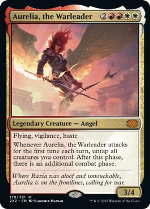 Aurelia, the Warleader - 179 - Mythic