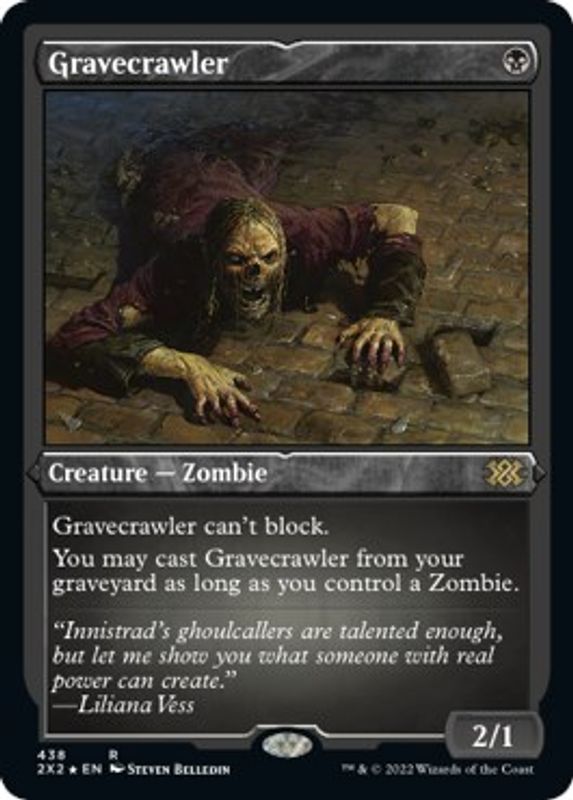 Gravecrawler (Foil Etched) - 438 - Rare