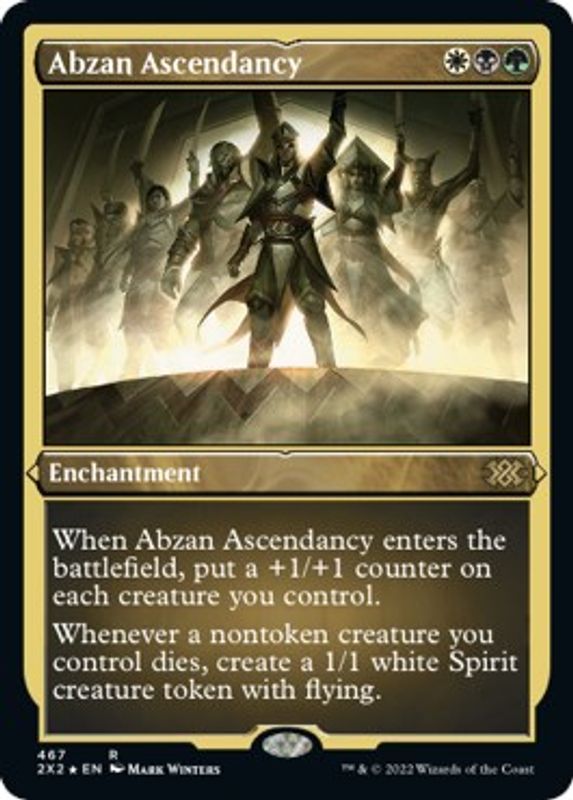 Abzan Ascendancy (Foil Etched) - 467 - Rare