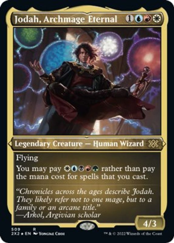 Jodah, Archmage Eternal (Foil Etched) - 509 - Rare