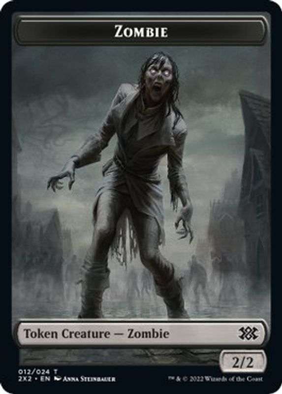 Zombie // Angel Double-sided Token - Token