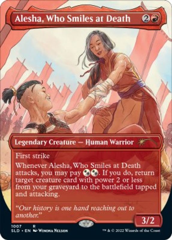 Alesha, Who Smiles at Death - 1007 - Rare