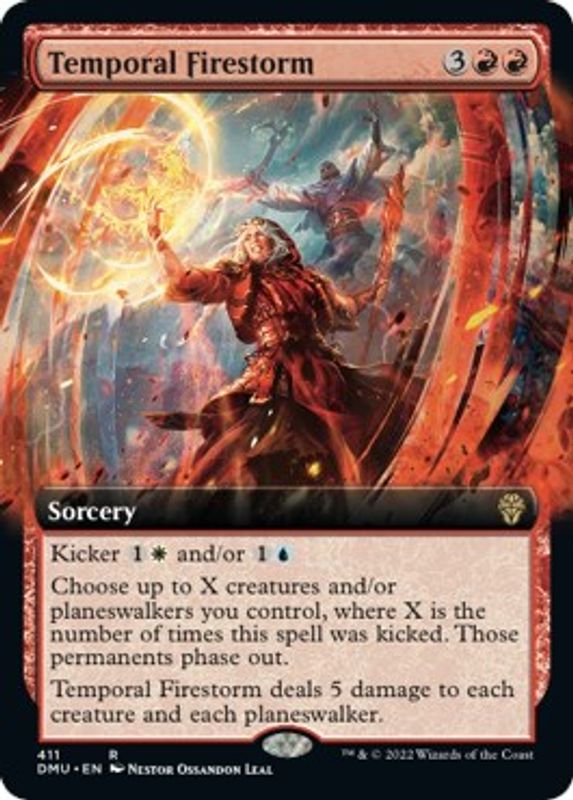 Temporal Firestorm (Extended Art) - 411 - Rare