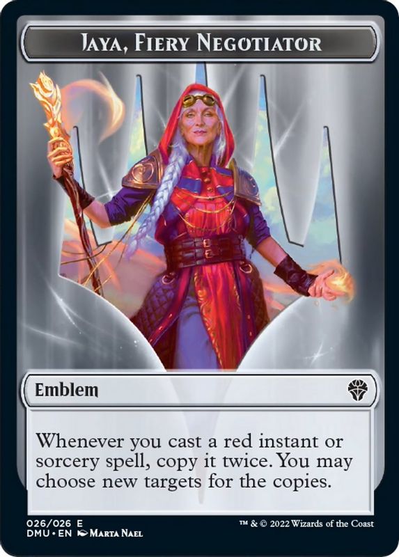 Emblem - Jaya, Fiery Negotiator - 26 - Token