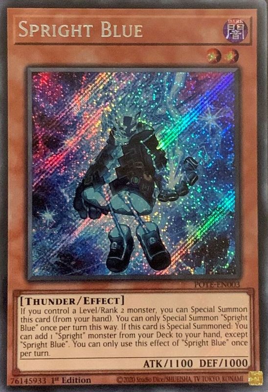 Spright Blue - POTE-EN003 - Secret Rare