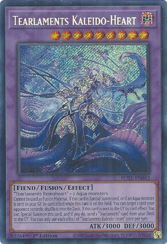 Tearlaments Kaleido-Heart - POTE-EN043 - Secret Rare