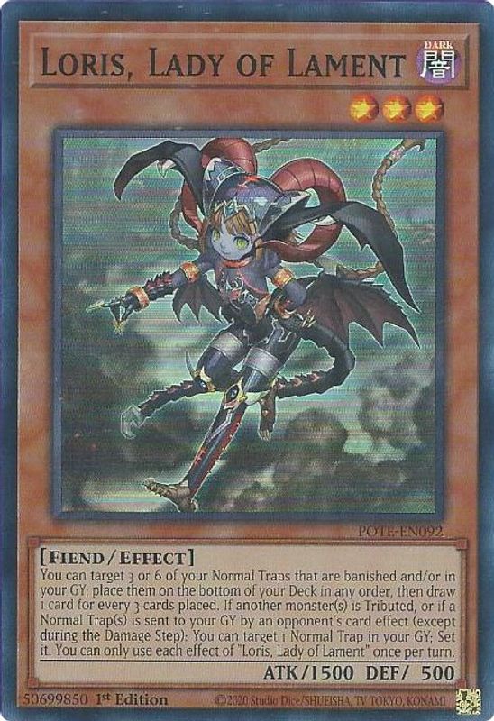 Loris, Lady of Lament - POTE-EN092 - Super Rare