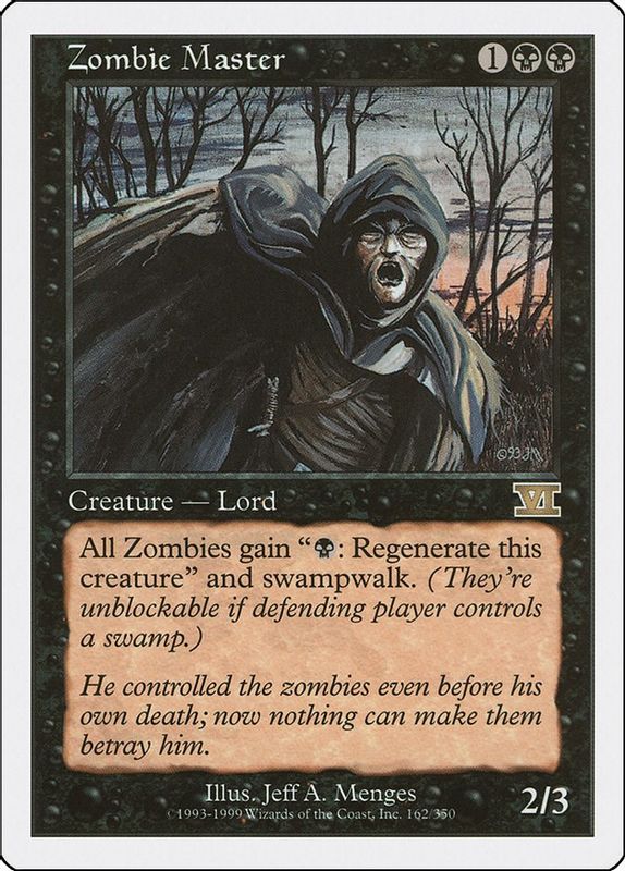 Zombie Master - Rare