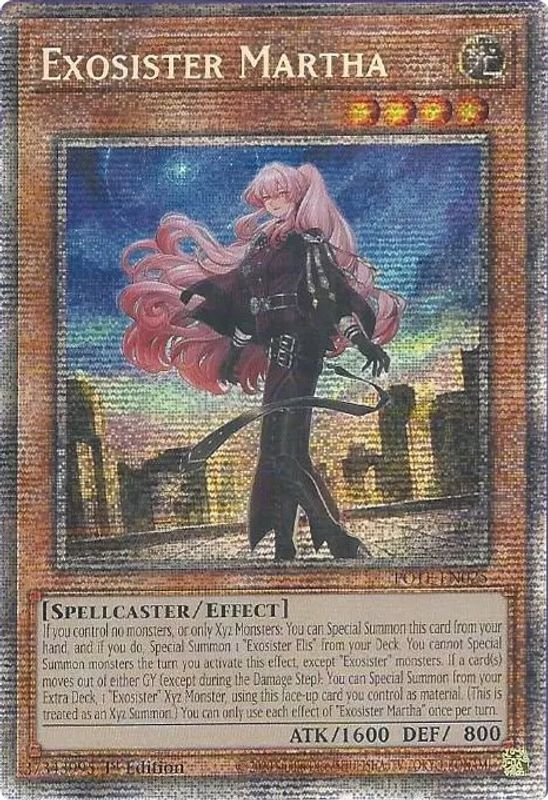 Exosister Martha (Starlight Rare) - POTE-EN025 - Starlight Rare