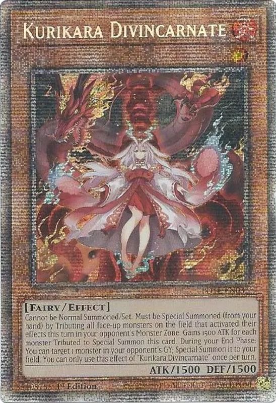 Kurikara Divincarnate (Starlight Rare) - POTE-EN031 - Starlight Rare