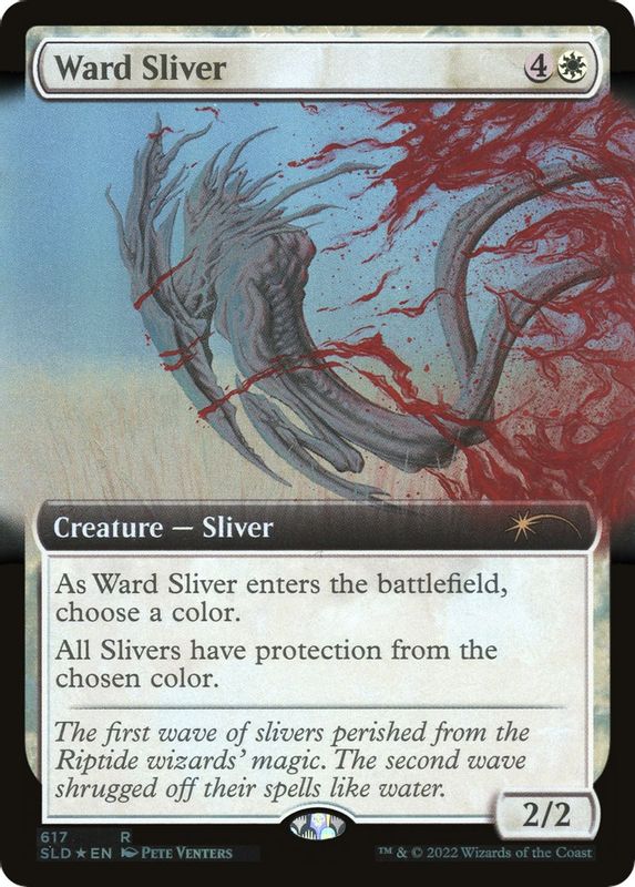 Ward Sliver (Extended Art) - 617 - Rare