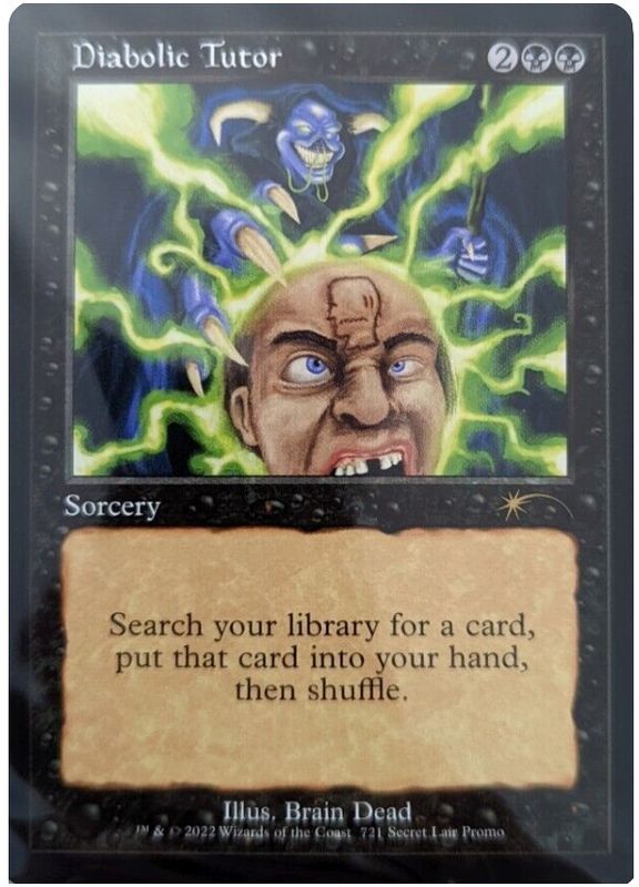 Diabolic Tutor - Promo