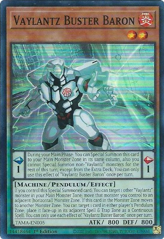 Vaylantz Buster Baron - TAMA-EN005 - Super Rare