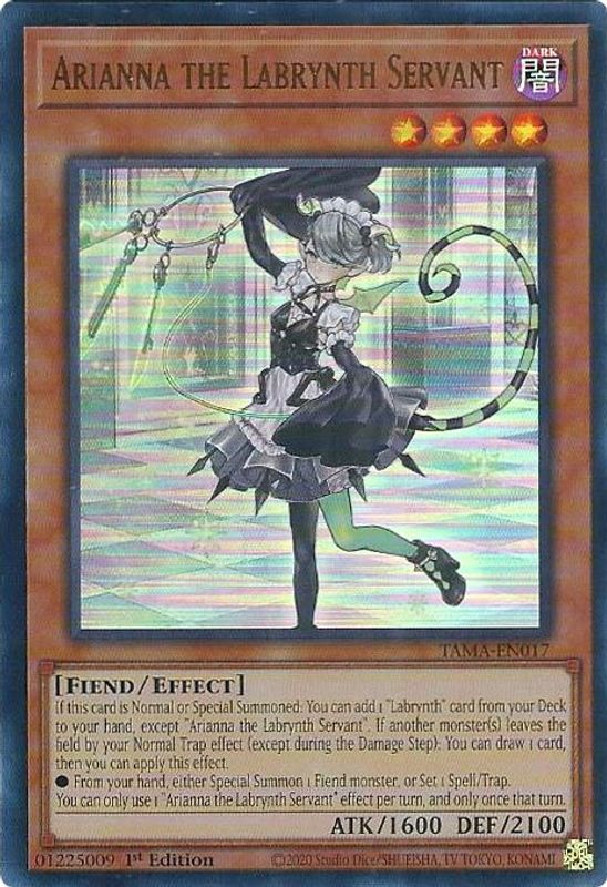 Arianna the Labrynth Servant - TAMA-EN017 - Ultra Rare