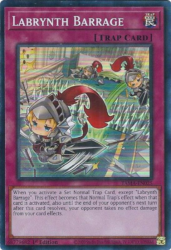 Labrynth Barrage - TAMA-EN025 - Super Rare