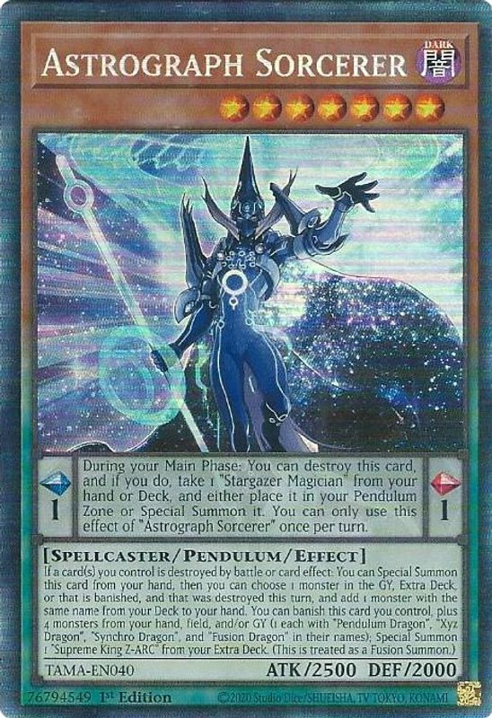 Astrograph Sorcerer (CR) - TAMA-EN040 - Collector's Rare