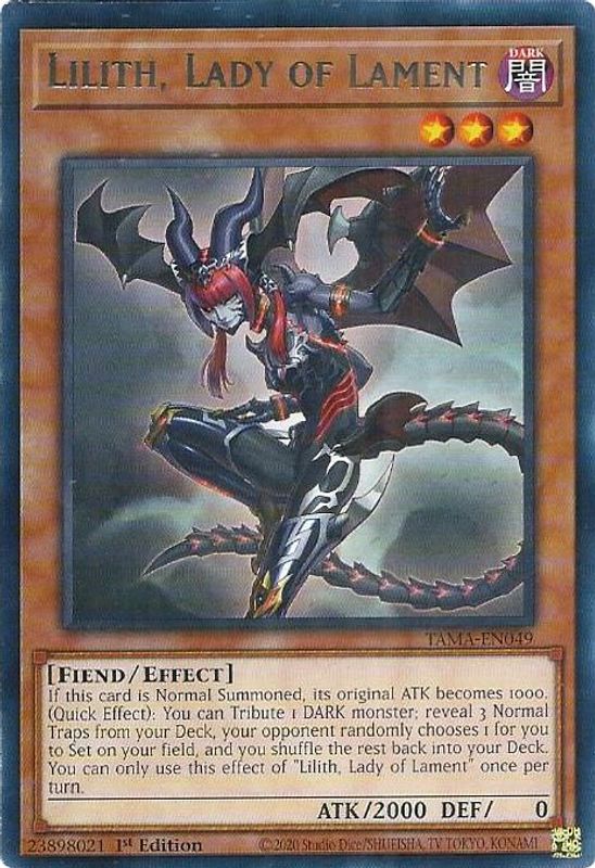 Lilith, Lady of Lament - TAMA-EN049 - Rare