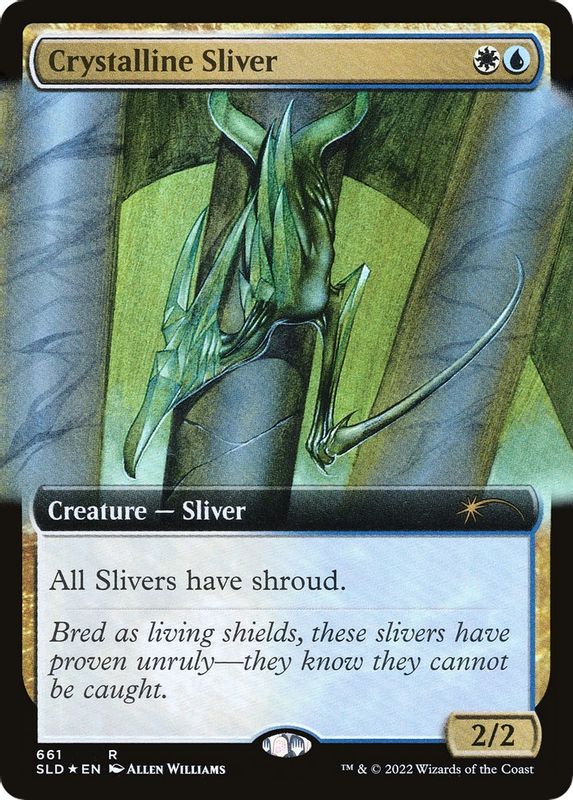 Crystalline Sliver (Extended Art) - 661 - Rare