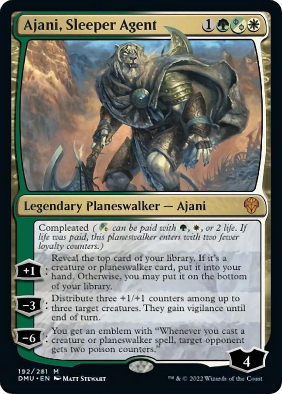 Ajani, Sleeper Agent - 192 - Mythic