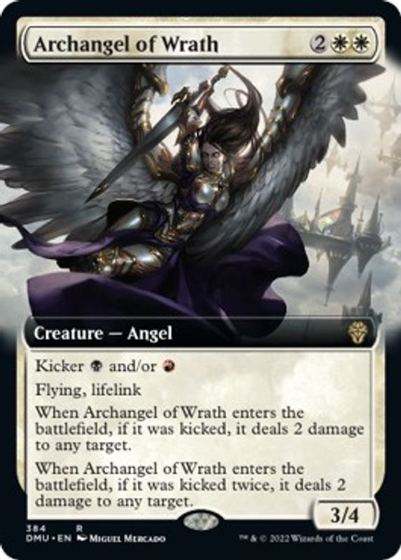 Archangel of Wrath (Extended Art) - 384 - Rare