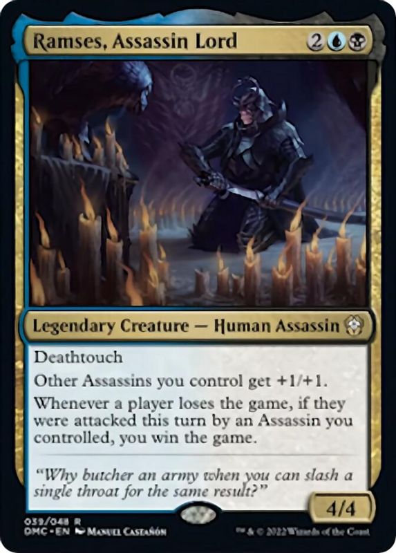 Ramses, Assassin Lord - 39 - Rare