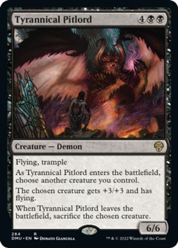 Tyrannical Pitlord - 284 - Rare