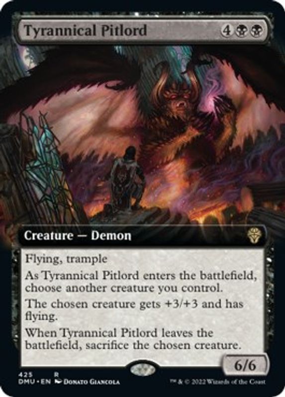 Tyrannical Pitlord (Extended Art) - 425 - Rare