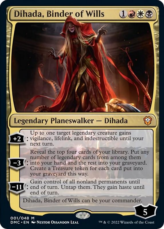 Dihada, Binder of Wills - 1 - Mythic