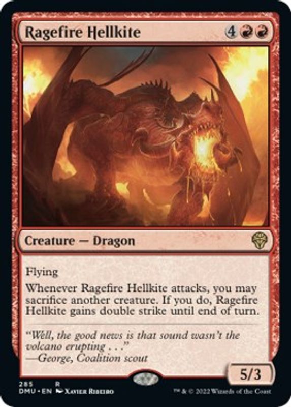 Ragefire Hellkite - 285 - Rare