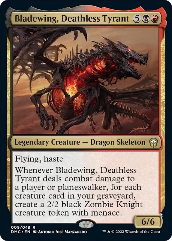 Bladewing, Deathless Tyrant - 9 - Rare