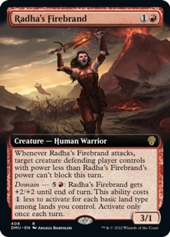 Radha's Firebrand (Extended Art) - 408 - Rare