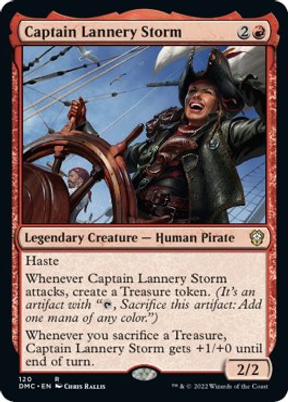 Captain Lannery Storm - 120 - Rare