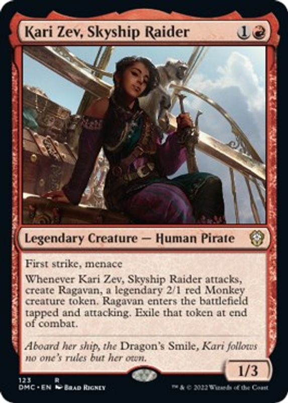 Kari Zev, Skyship Raider - 123 - Rare