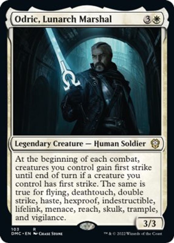 Odric, Lunarch Marshal - 103 - Rare