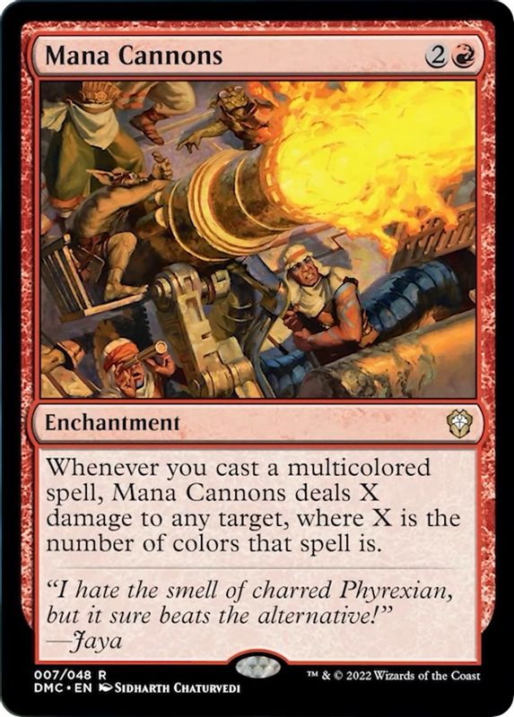 Mana Cannons - 7 - Rare