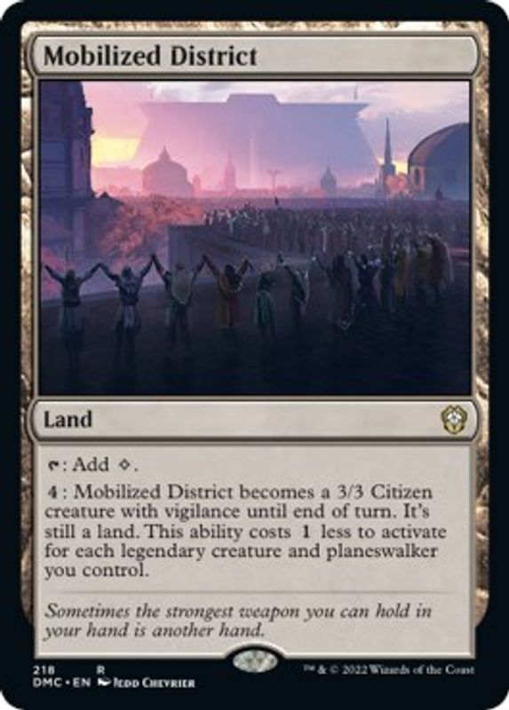 Mobilized District - 218 - Rare